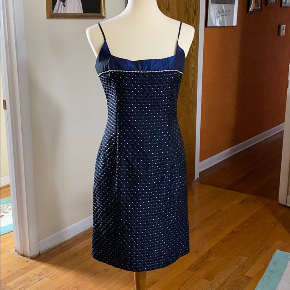 Jessica McClintock cocktail dress. Made in USA